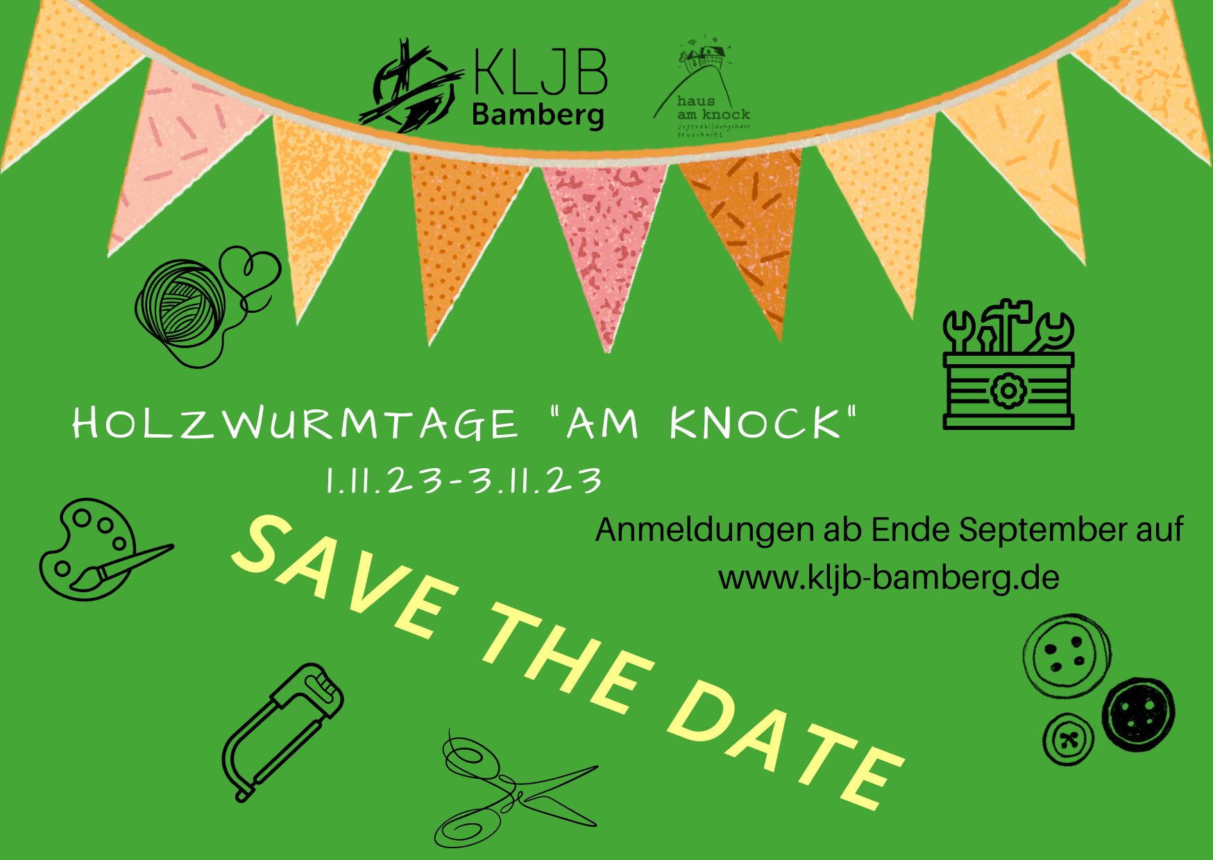 Holzwurmtage_Save the Date