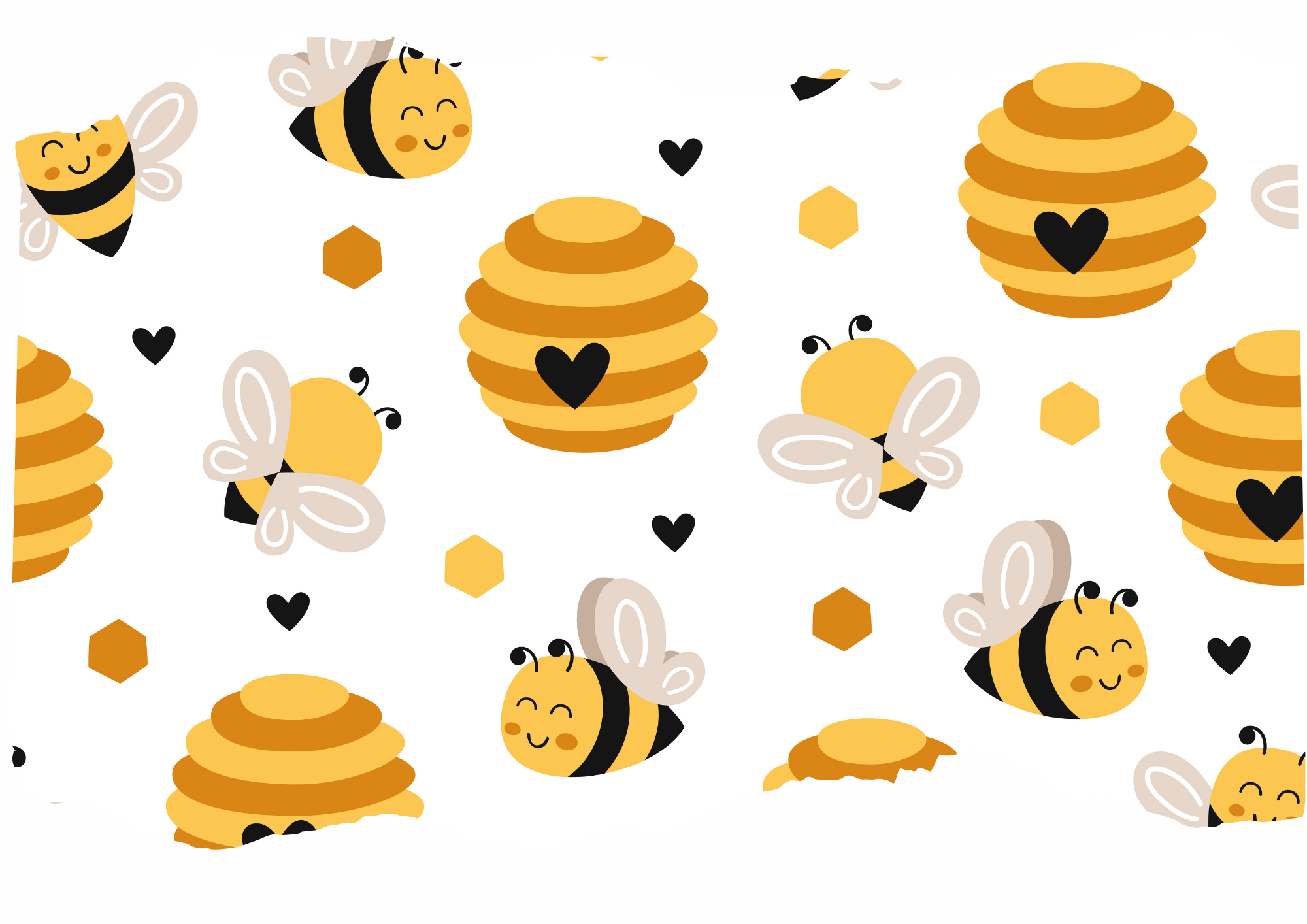 Natürlich! Bienenbild