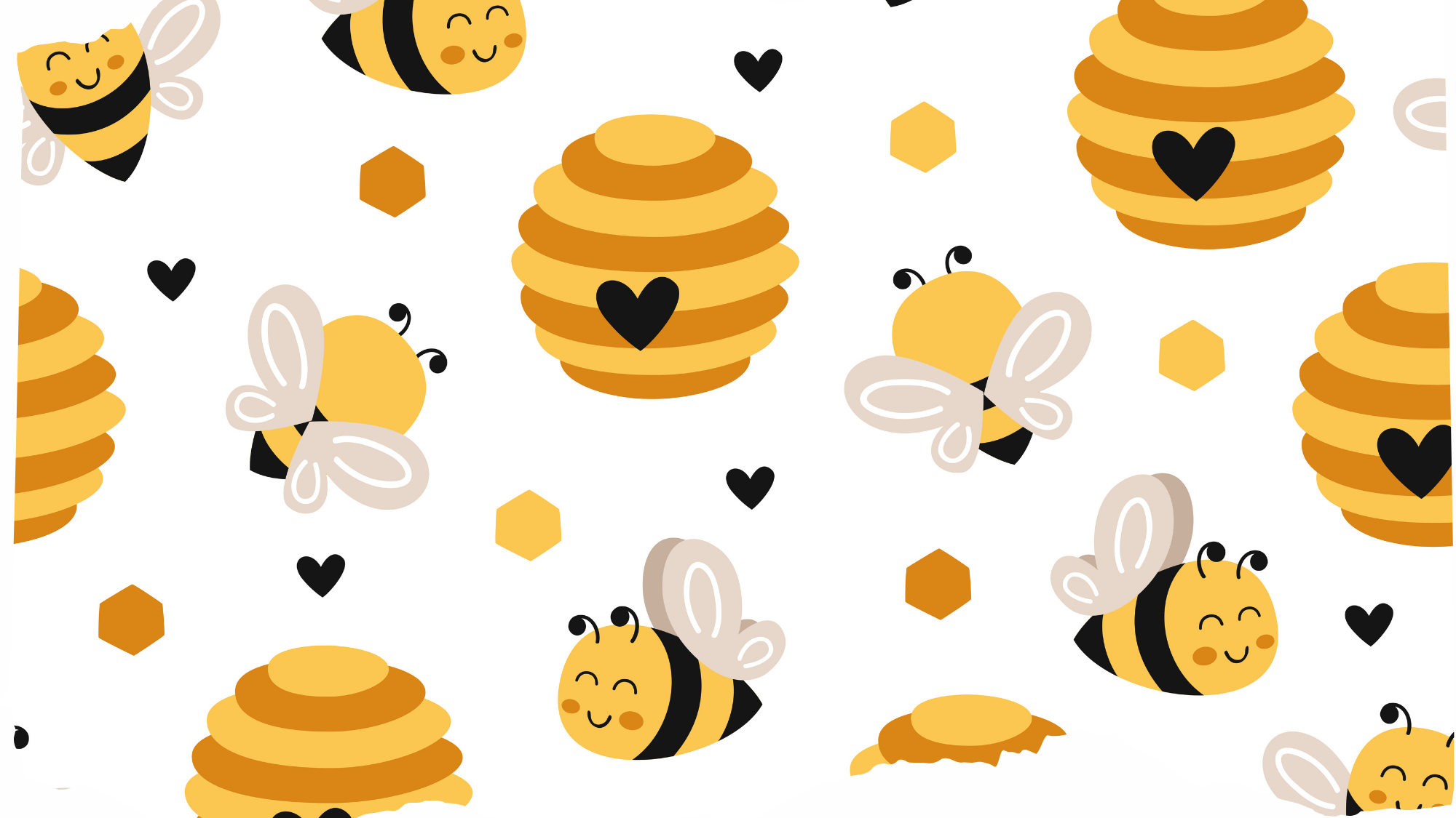 Natürlich! Bienenbild