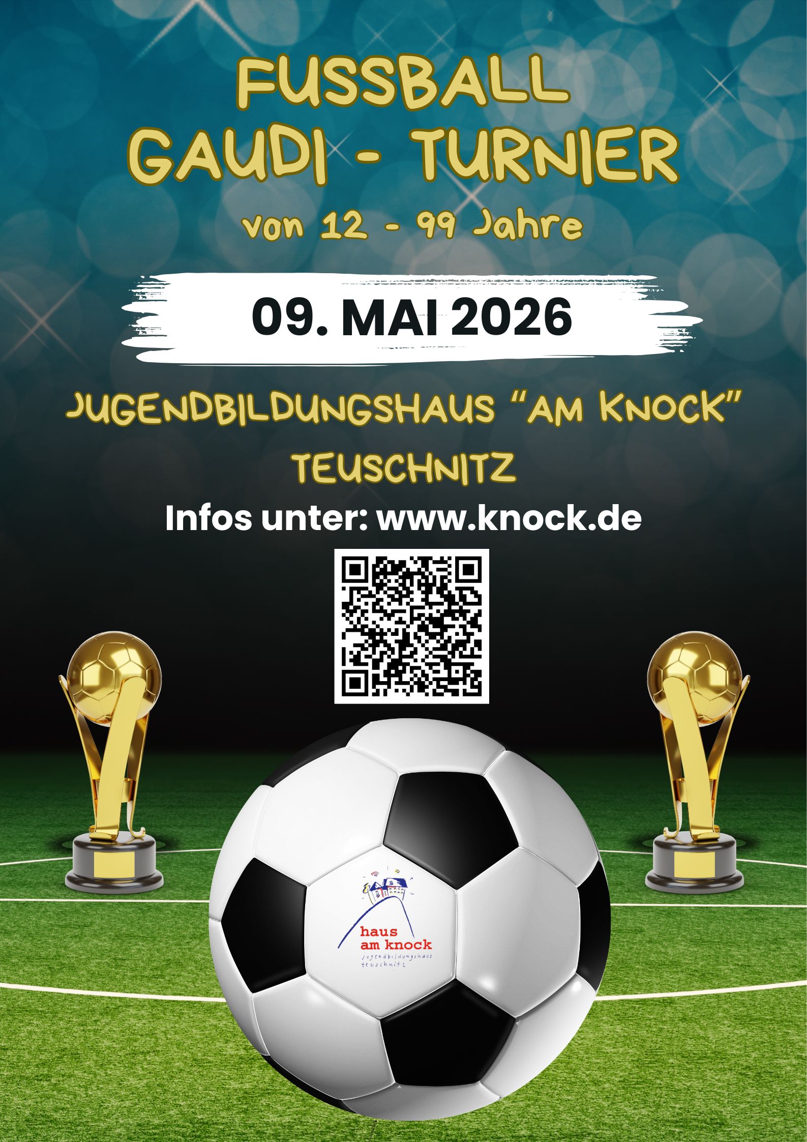 Plakat Fußballturnier 2026