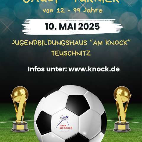 Plakat Fußballturnier
